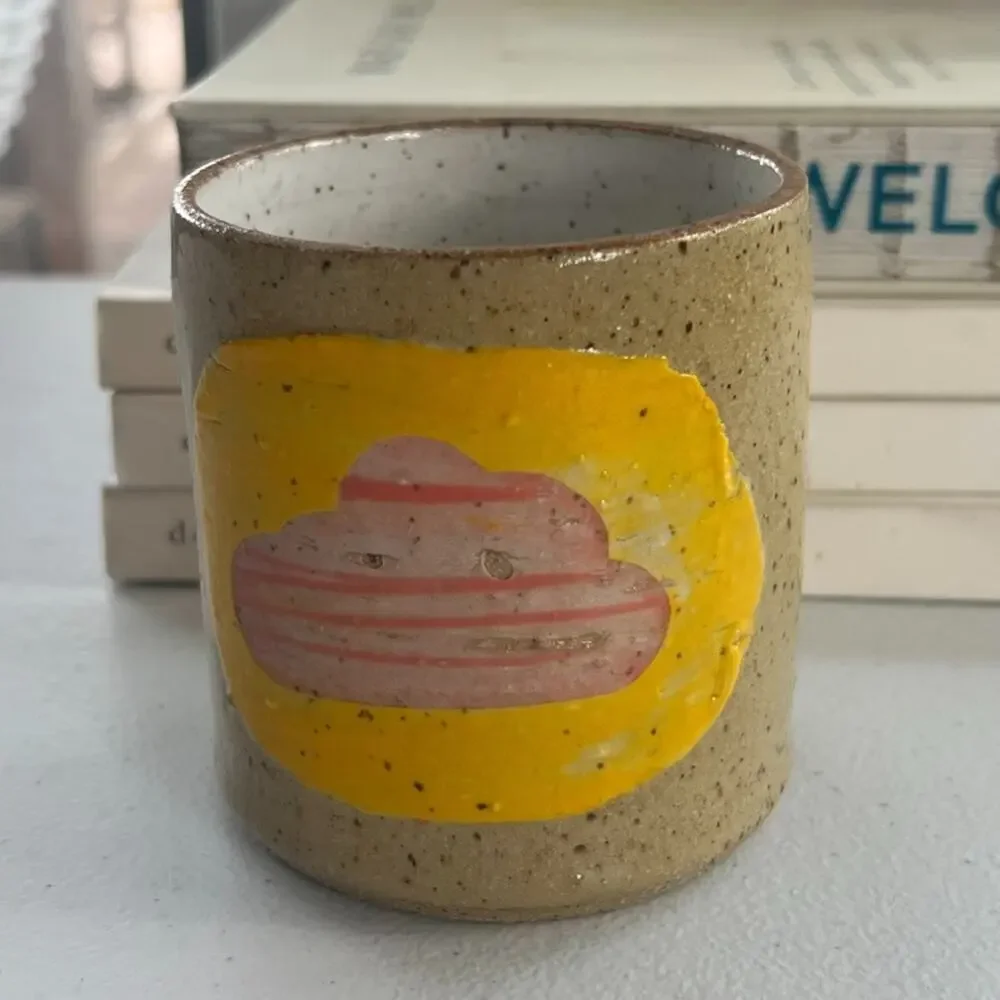 Studio Art Pottery Tumbler 3.5